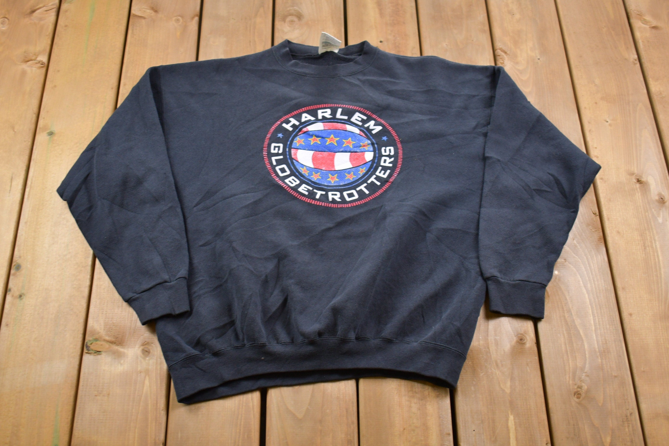Vintage 1990s Harlem Globetrotters Crewneck Sweatshirt