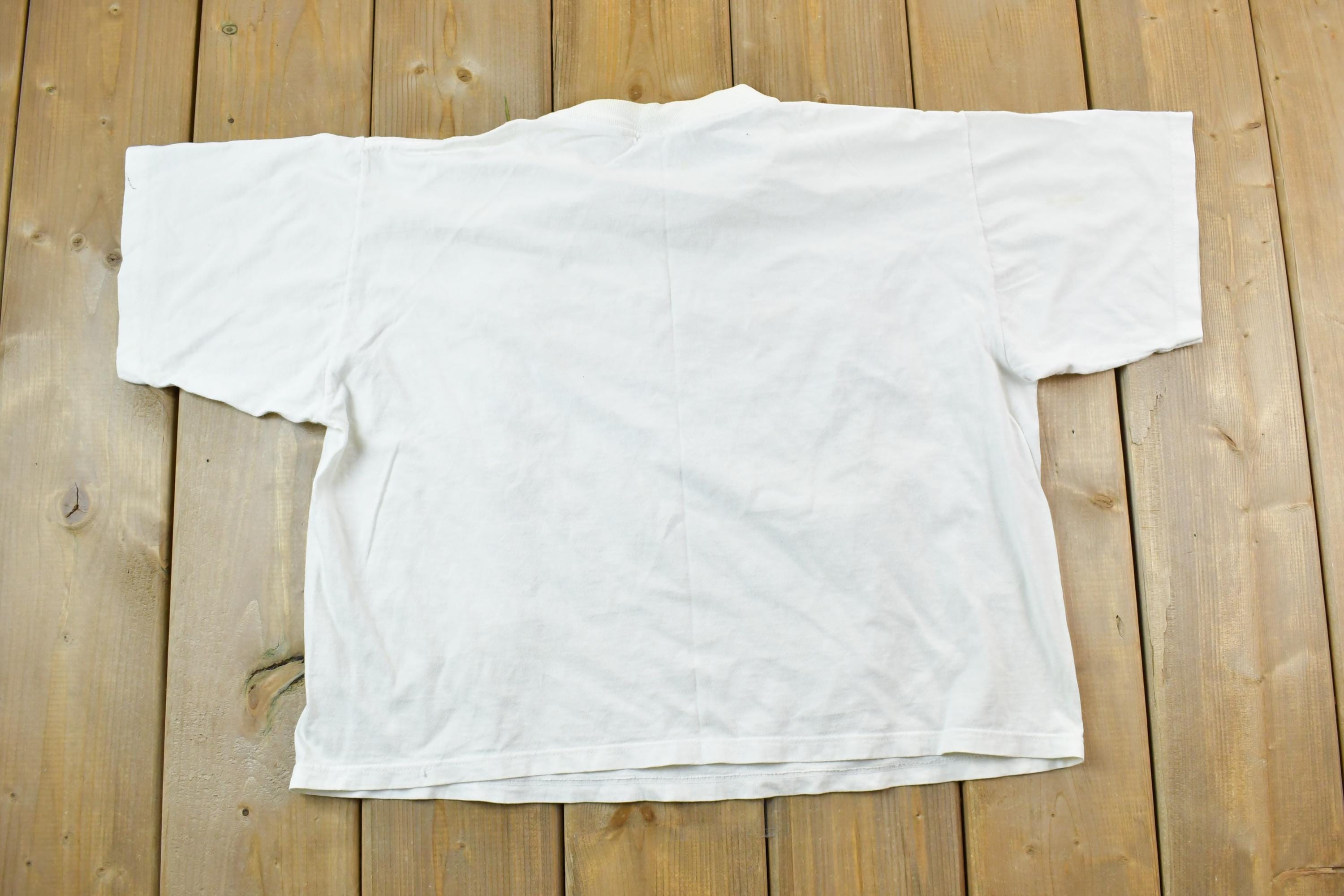 Vintage 1990s Power Dynamics Neon Graphic T-Shirt