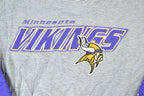 Vintage 1990s Minnesota Vikings Lee Sport Jersey Patch NFL Crewneck Sweatshirt