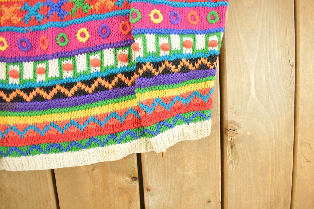 Vintage 1990s RTR Knit Cardigan Sweater Women's Medium