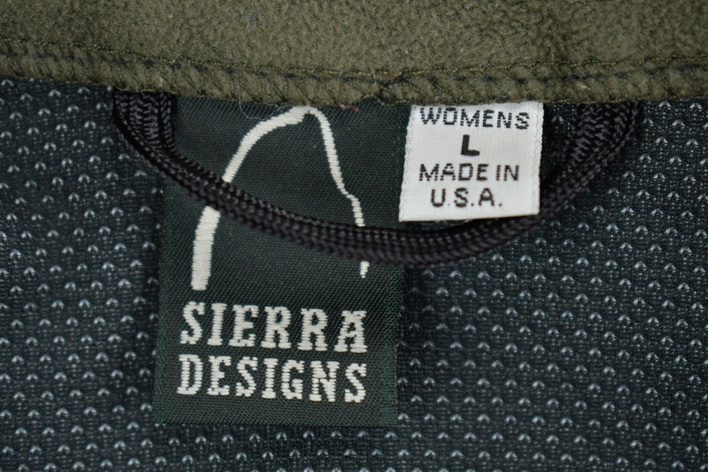 Vintage 1990s Sierra Designs Fleece Sweater