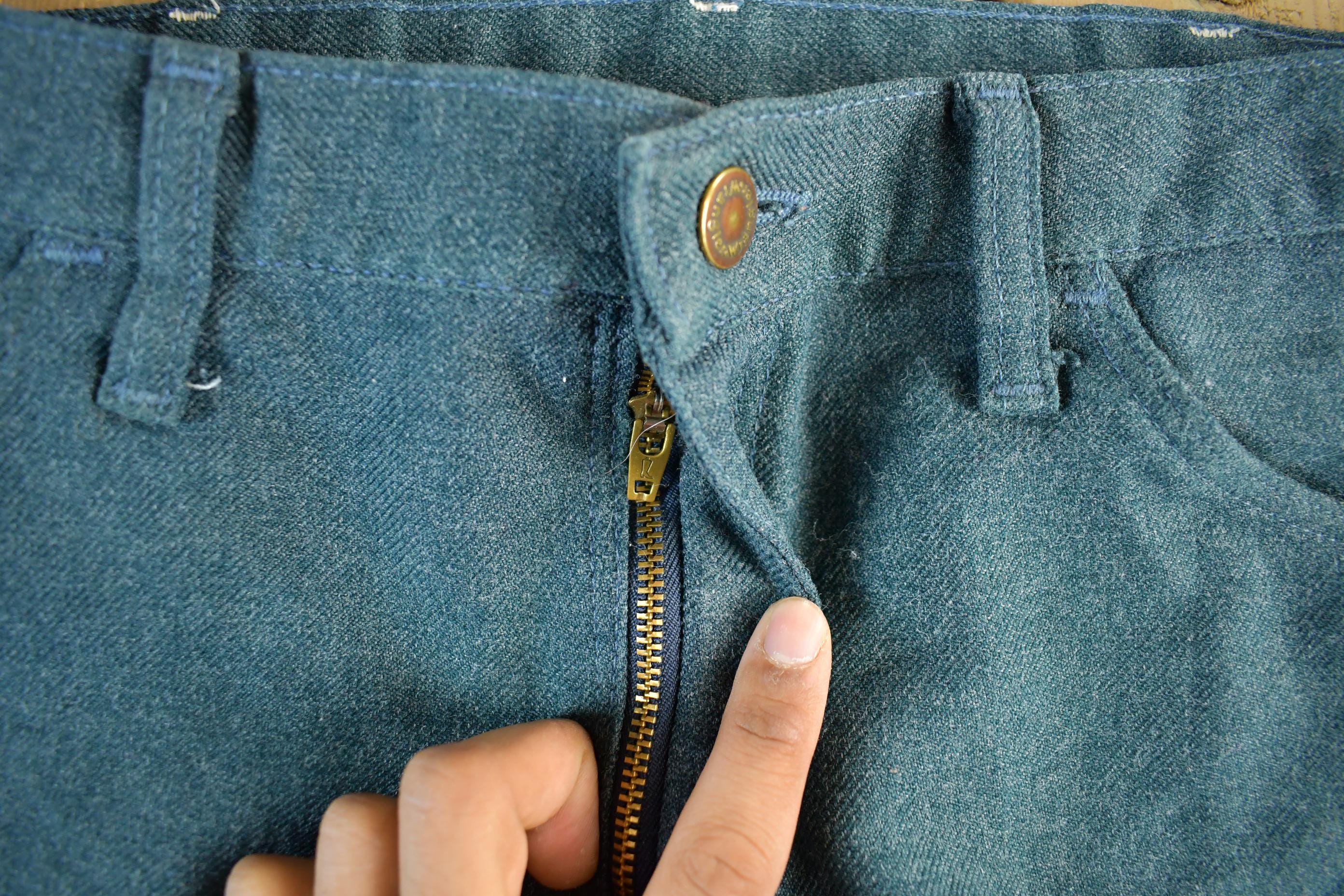 Vintage 1980s Wrangler Rancher Denim Jeans Adult 34 x 29