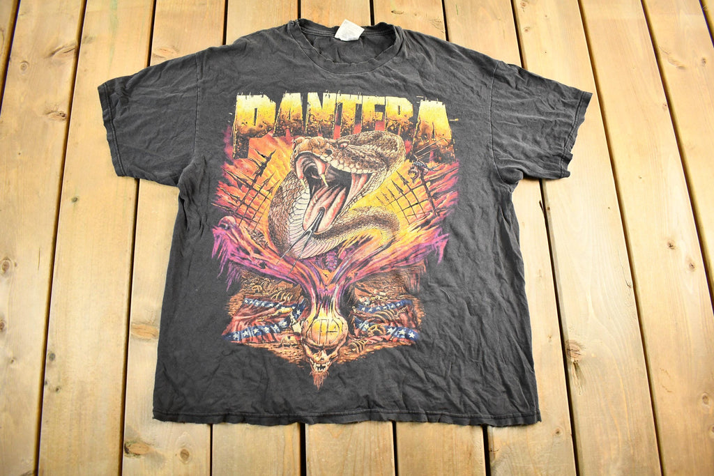 Vintage 1999 Pantera World Domination Tour Graphic T-Shirt Men's XL