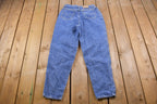 Vintage 1990s Levi's Pleated Jeans White Tab Jeans Size 26 x 28