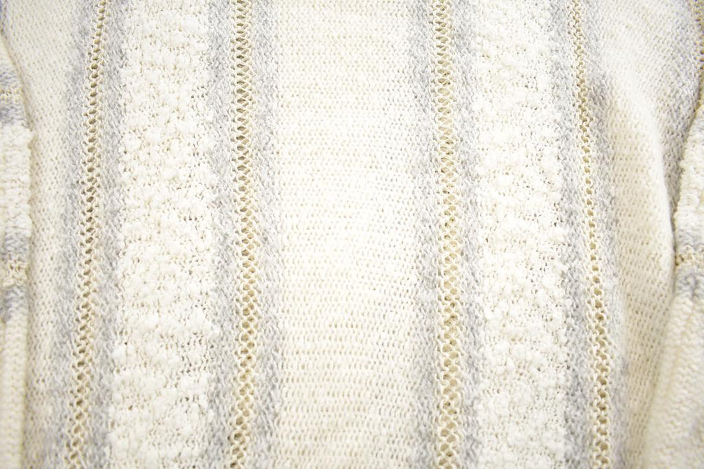 Vintage 1980s Harrington Square Knit Crewneck Sweater