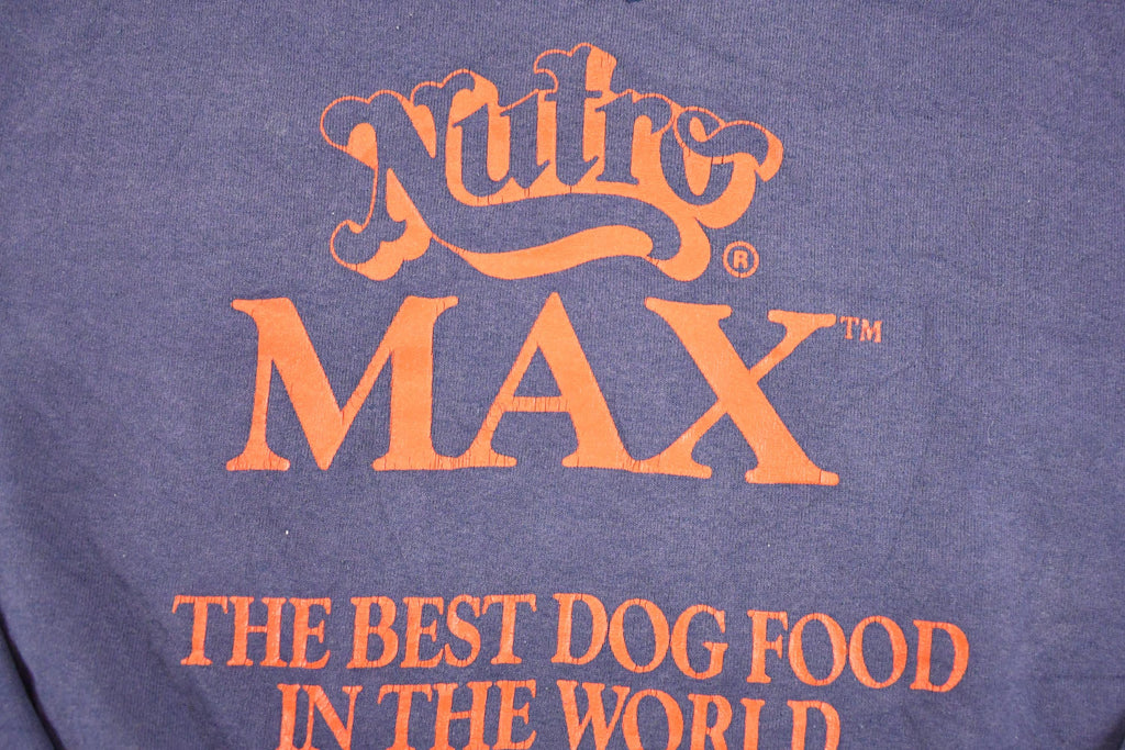 Vintage 1990s Nutro Max Dog Food Souvenir Crewneck Sweatshirt Mens L / 90s Crewneck / Travel Vacation Sweater / Streetwear