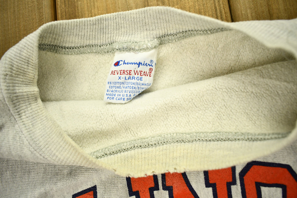 Vintage 1980s University Of Illinois Champion Reverse Weave Crewneck