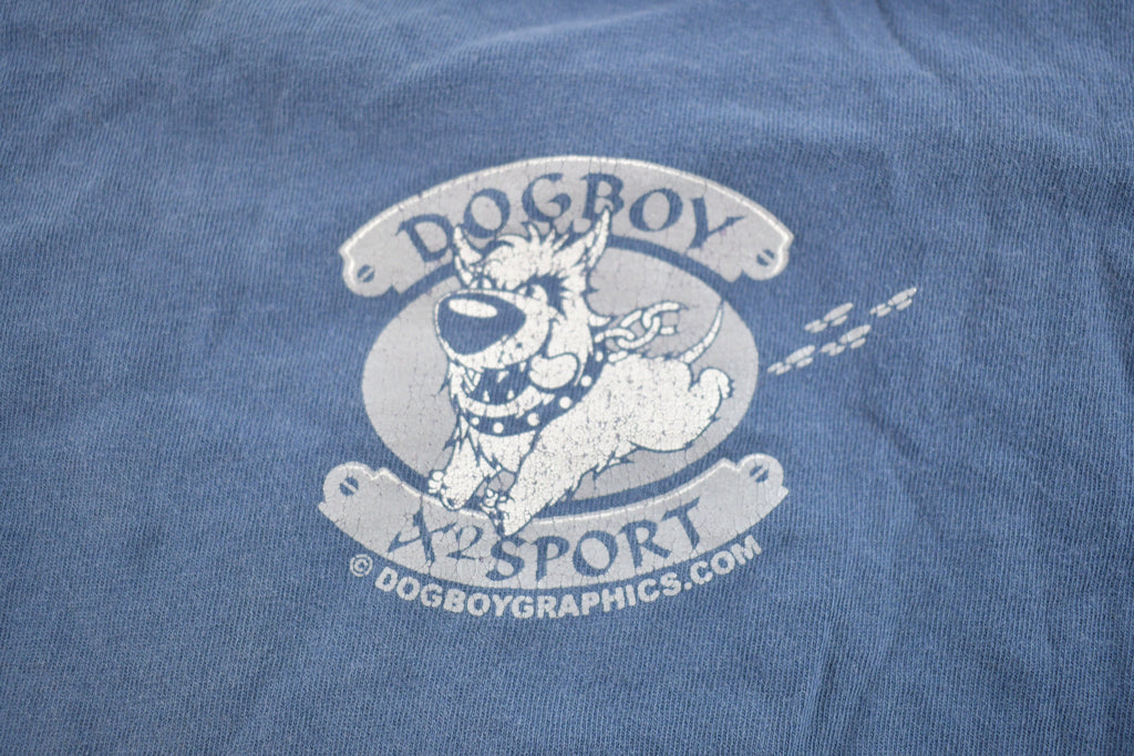 Vintage 1990s Hanes Dogboy Sport Graphic T-Shirt