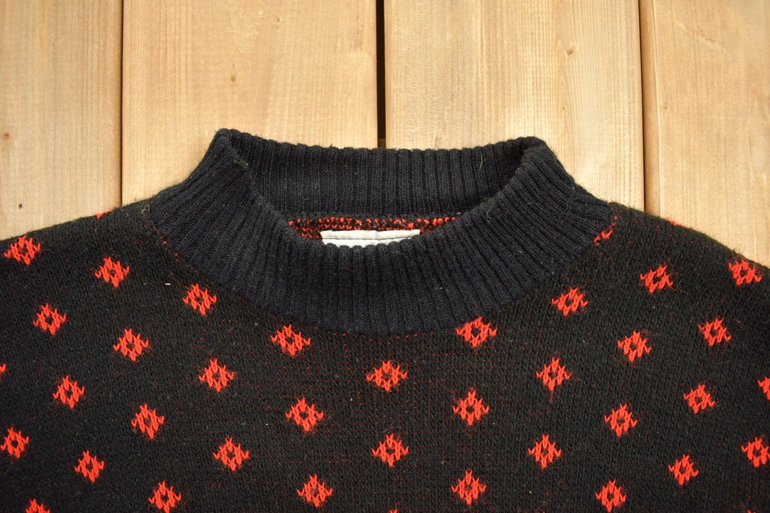 Vintage 1990s Burlington Knit Sweater