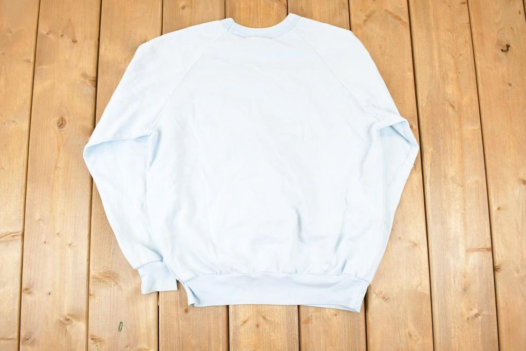 Vintage 1980s Hunters Funny Cartoon Graphic Print Crewneck Sweatshirt Men's M