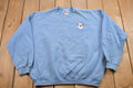 Vintage 1990s Embroidered Dog Hanes Crewneck Sweatshirt