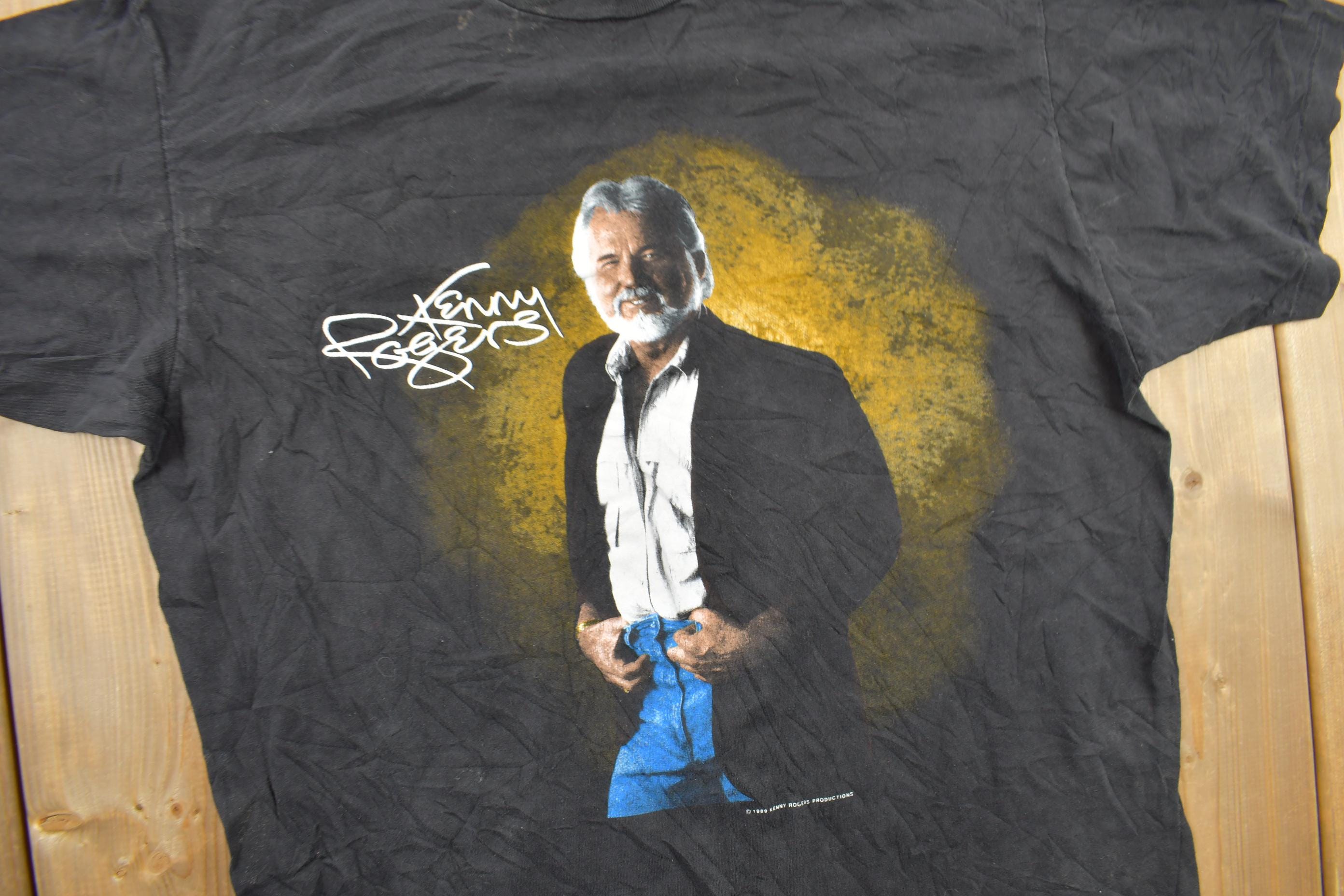 Vintage 1989 Kenny Rogers Graphic T-Shirt