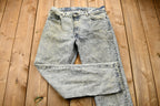 Vintage 1980s Distressed Levi's Acid-Wash Jeans