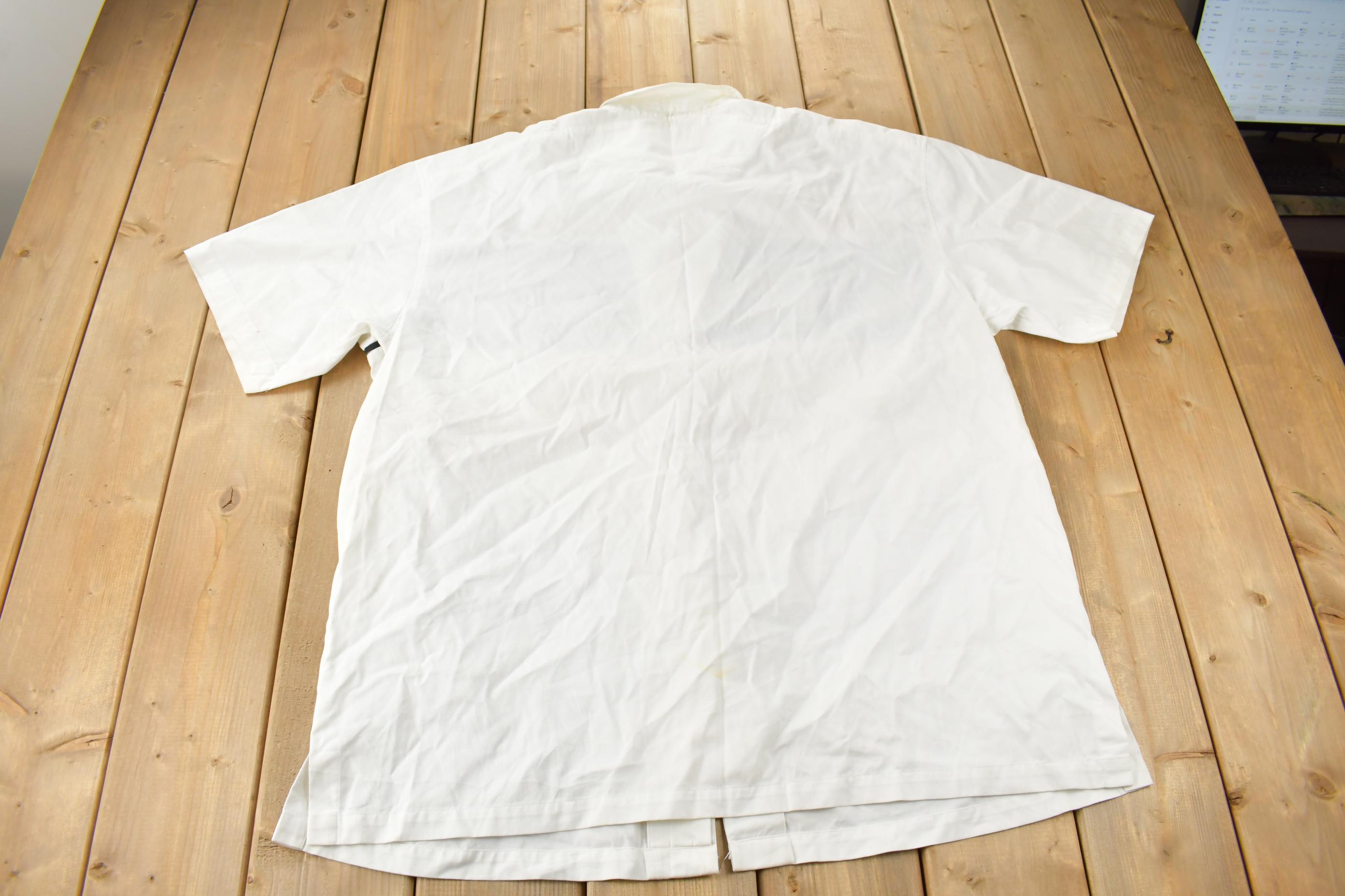 Vintage Y2K Enyce Racing Button Up Short Sleeve Shirt