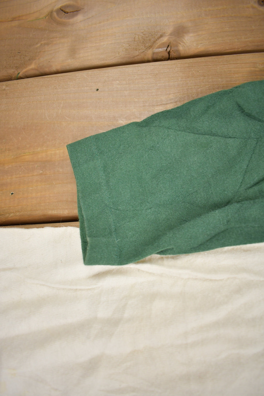 Vintage 1980s Michigan State University Collegiate Champion Raglan Shirt  Vintage Champion  Single Stitch  Made In USA