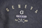 Vintage 1990s Geneve Golf Club Reverse Cotton Embroidered Crewneck Sweatshirt Mens L