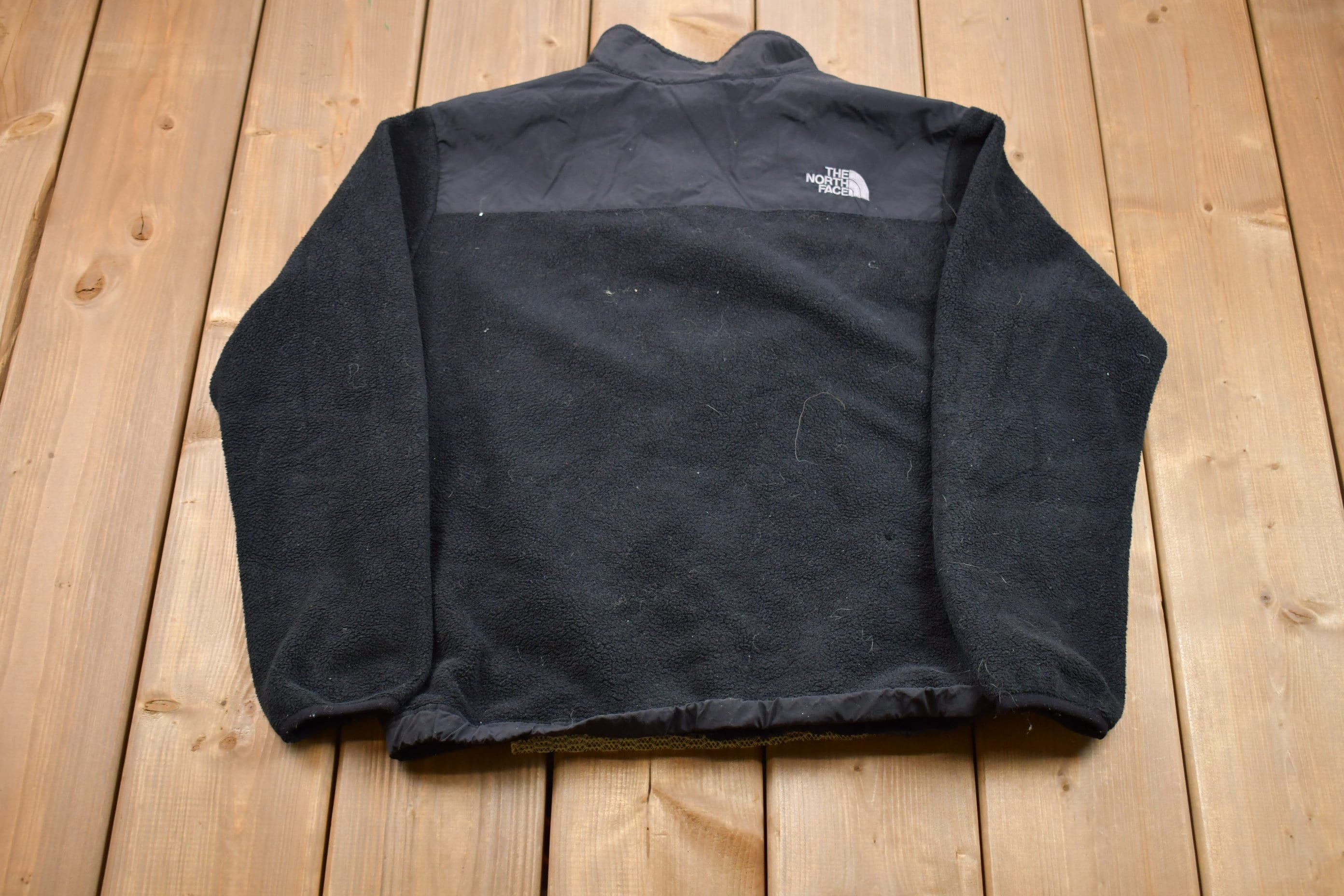 Vintage 1990s Kids The North Face Denali Full Zip Fleece Sweater