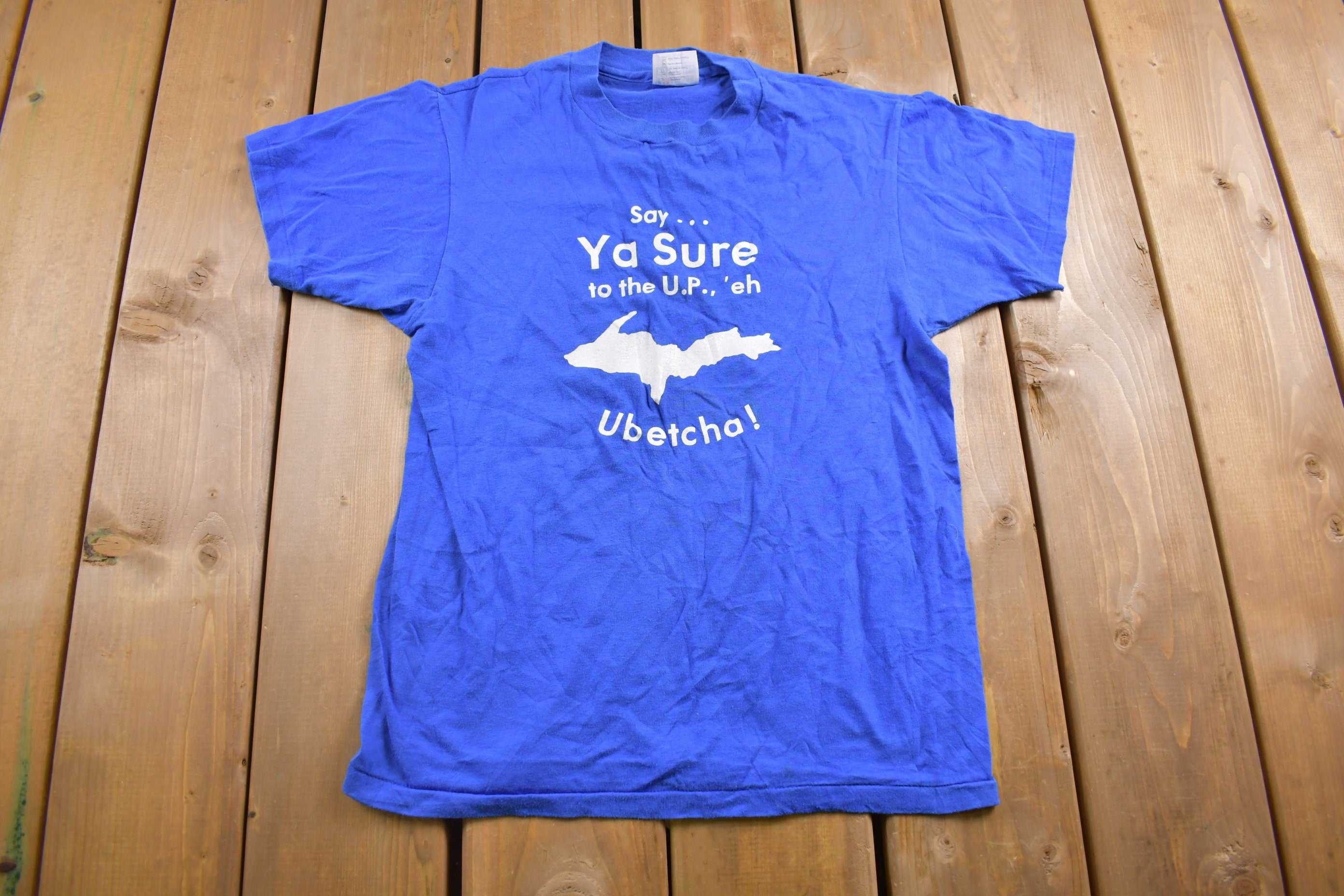 Vintage 1980s Hanes Ubetcha Graphic T Shirt