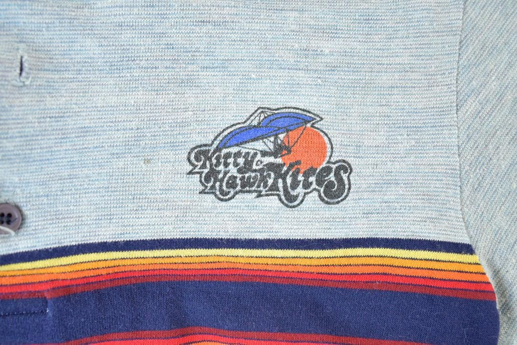 Vintage 1980s Kitty Hawk Kites Button Up Shirt Men's S