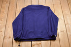 Vintage 1990s Nashbar Quarter Zip Fleece Sweater