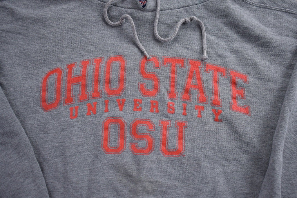Vintage 1990s Ohio State University Collegiate Crewneck / Embroidered / NCAA Sweatshirt / Sportswear / Americana