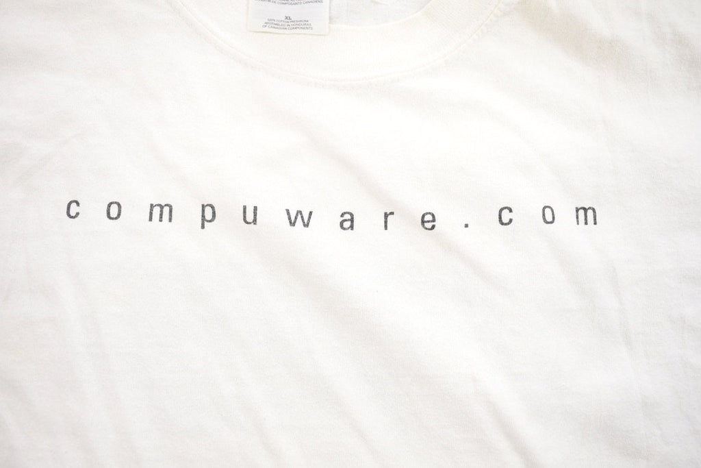 Vintage 1990s Compuware E-Commerce Graphic T-Shirt