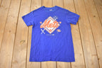 Vintage 1988 New York Mets MLB Baseball Graphic T-Shirt Made In USA
