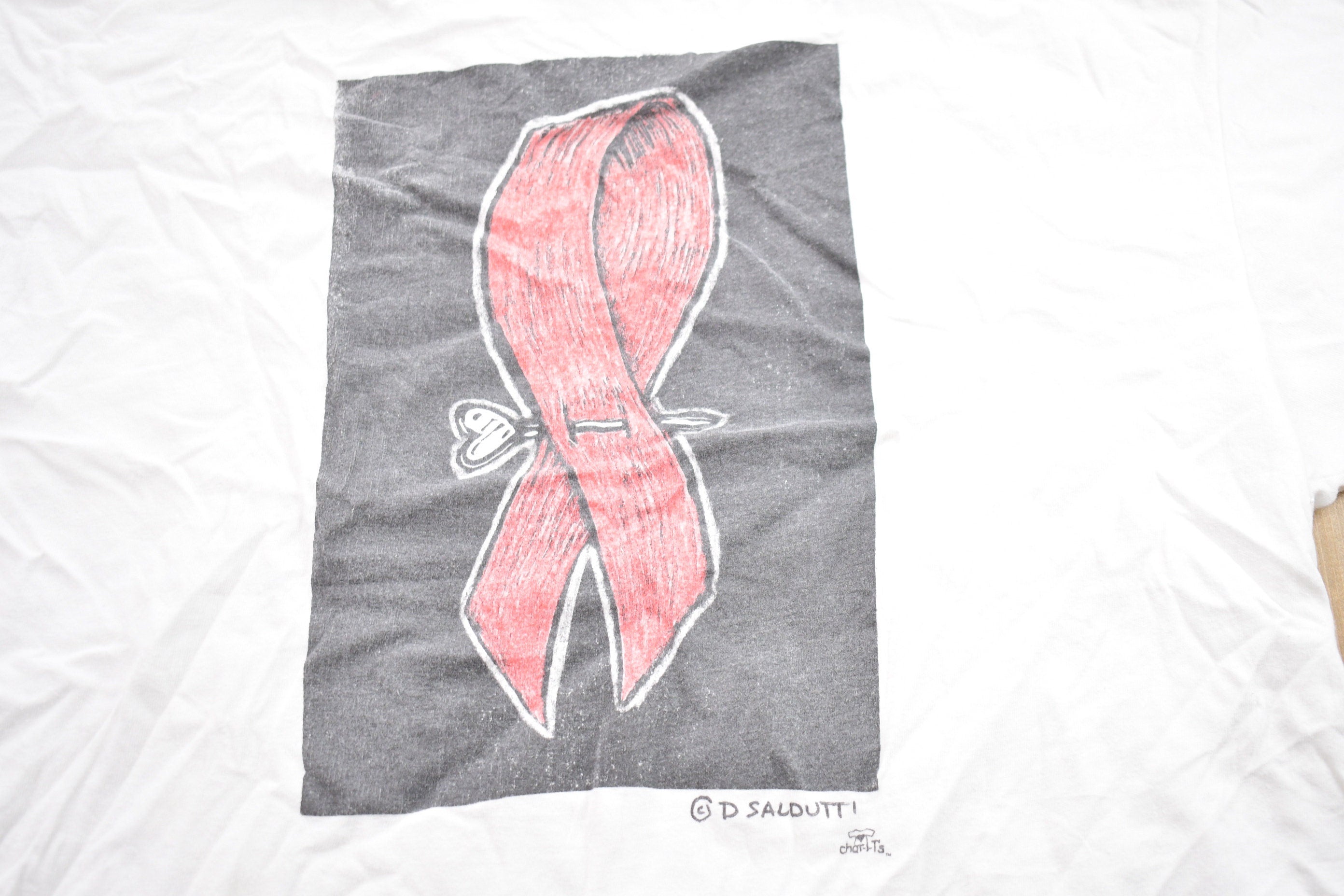 Vintage 1990s David Saldutti Graphic T-Shirt