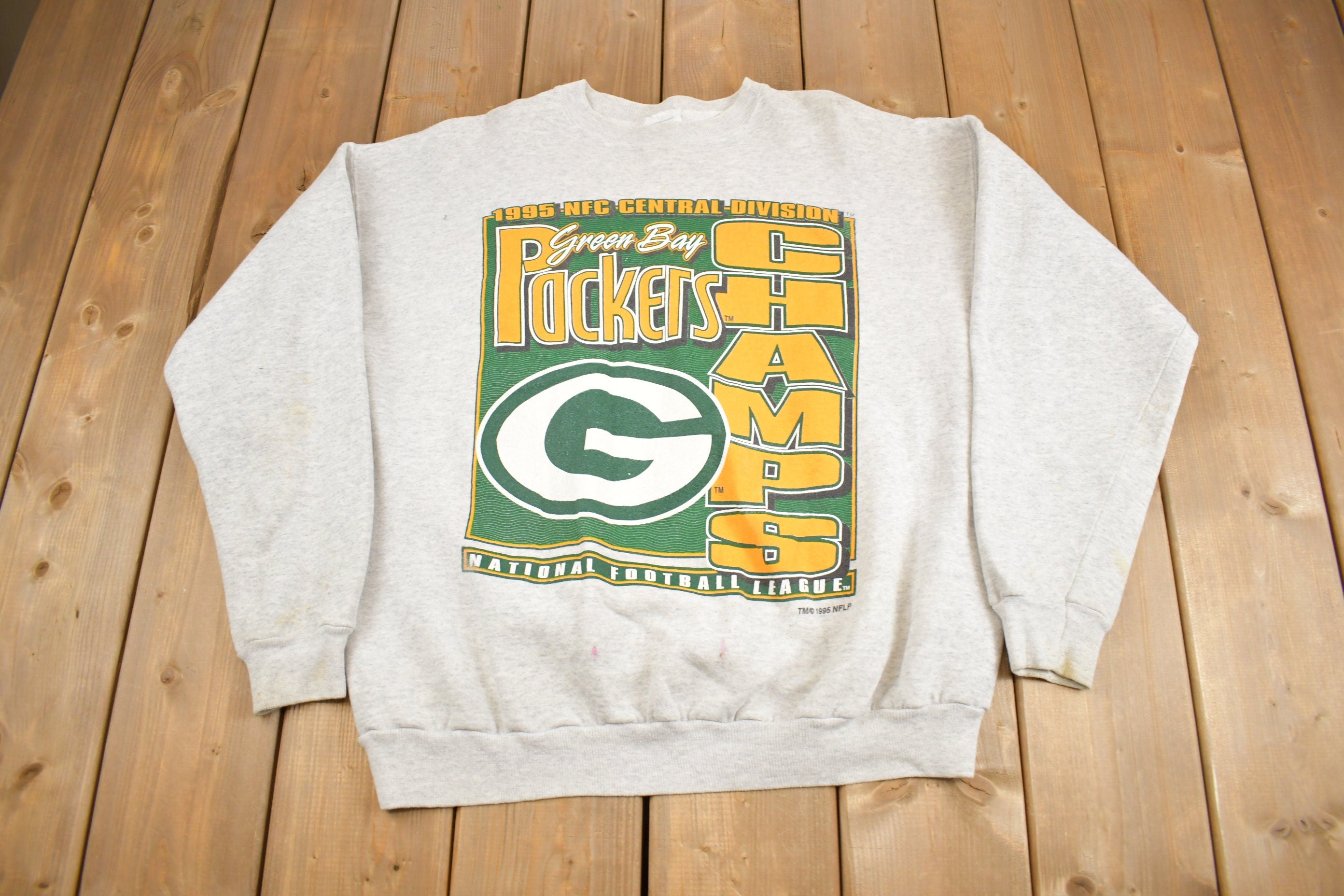 Vintage 1995 Green Bay Packers NFL Crewneck Sweatshirt