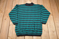 Vintage 1990s Kate Collins Made In USA Knitted Sweater