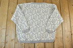 Vintage 1990s Benetton Knit Crewneck Sweater Made In Italy