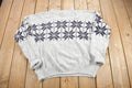 Vintage 1990s Northwest Territory Snowflake Knit Sweater