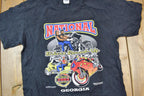 Vintage 2003 National Bikers round Up Atlanta Georgia Graphic T Shirt