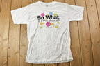 Vintage 1990s Pray Like A Girl Graphic T-Shirt