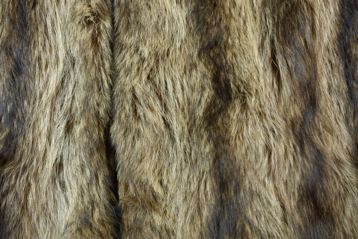 Vintage 1970s Paul Magden Furs Full Length Raccoon Fur Coat