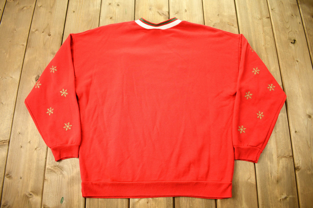 Vintage 1992 Merry Christmas Nutcracker Sweater