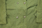 Vintage 1980s Military Trench Coat