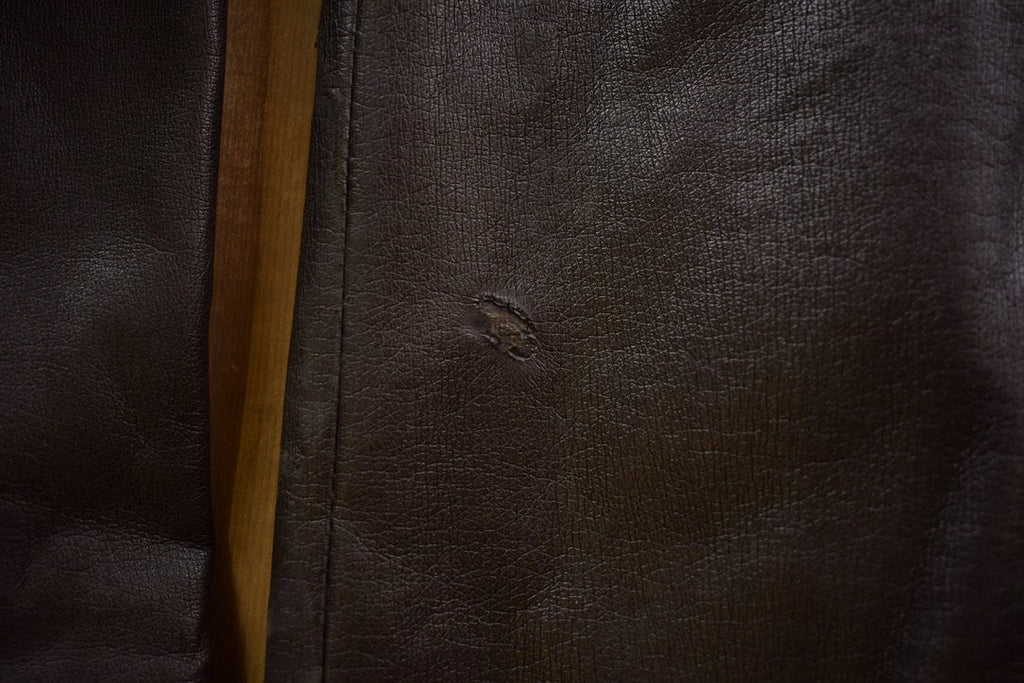 Vintage 1990s Christopher Rand Leather Varsity Jacket
