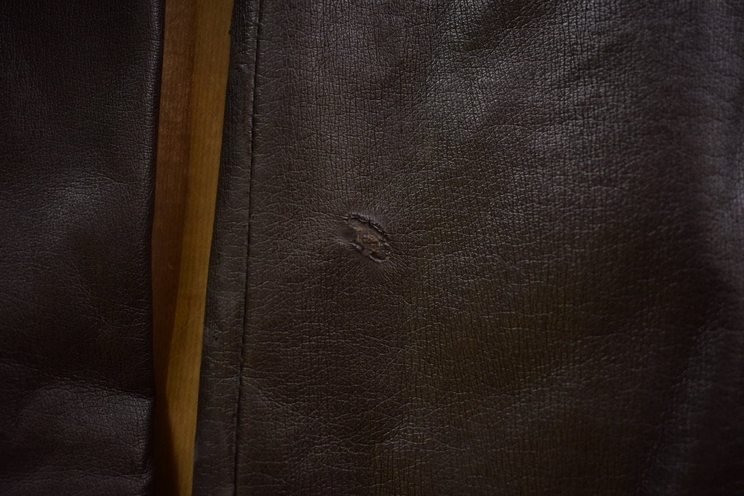 Vintage 1990s Christopher Rand Leather Varsity Jacket