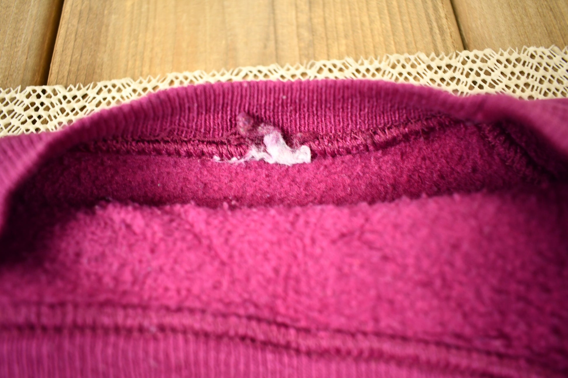 Vintage 1980s Blank Pink Raglan Crewneck Sweatshirt