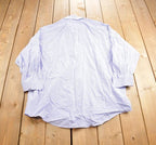 Vintage 1980s Brooks Brothers Striped Blank Button Up Shirt