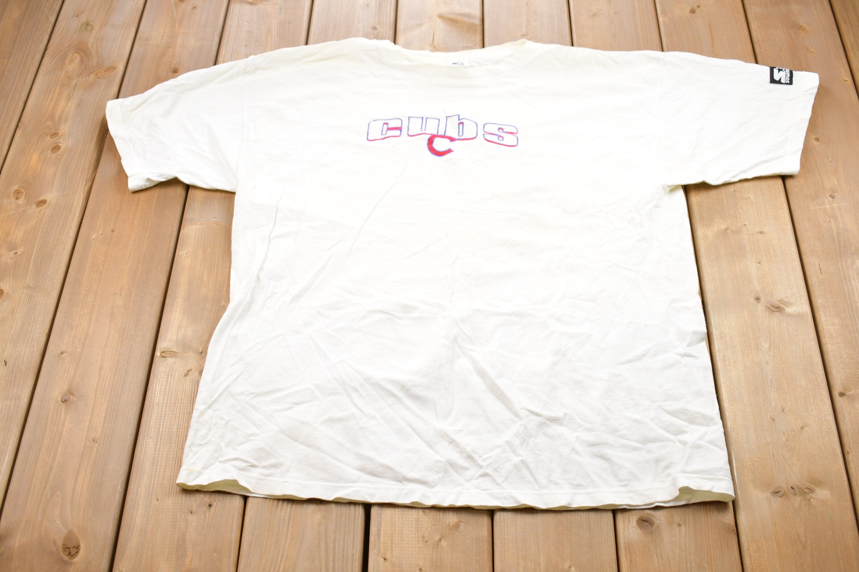 Vintage 1990s Chicago Cubs Starter MLB Graphic T-Shirt