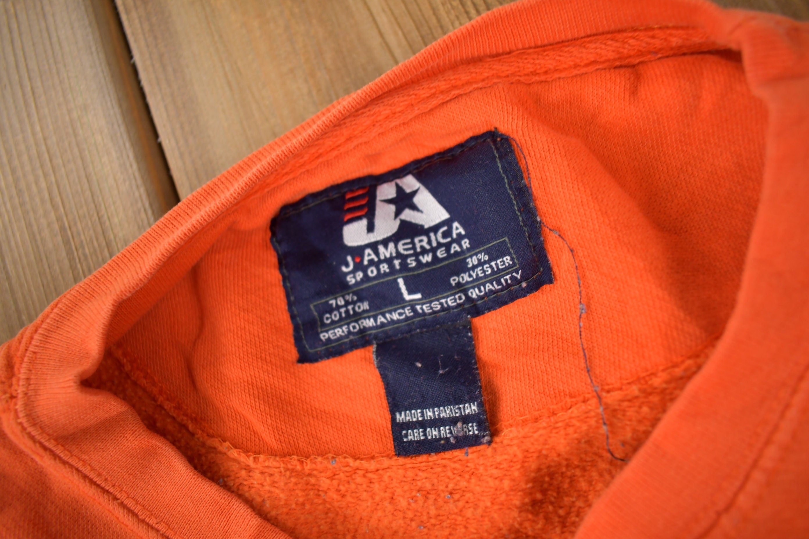 Vintage 1990s Syracuse University Embroidered Collegiate Crewneck Size L