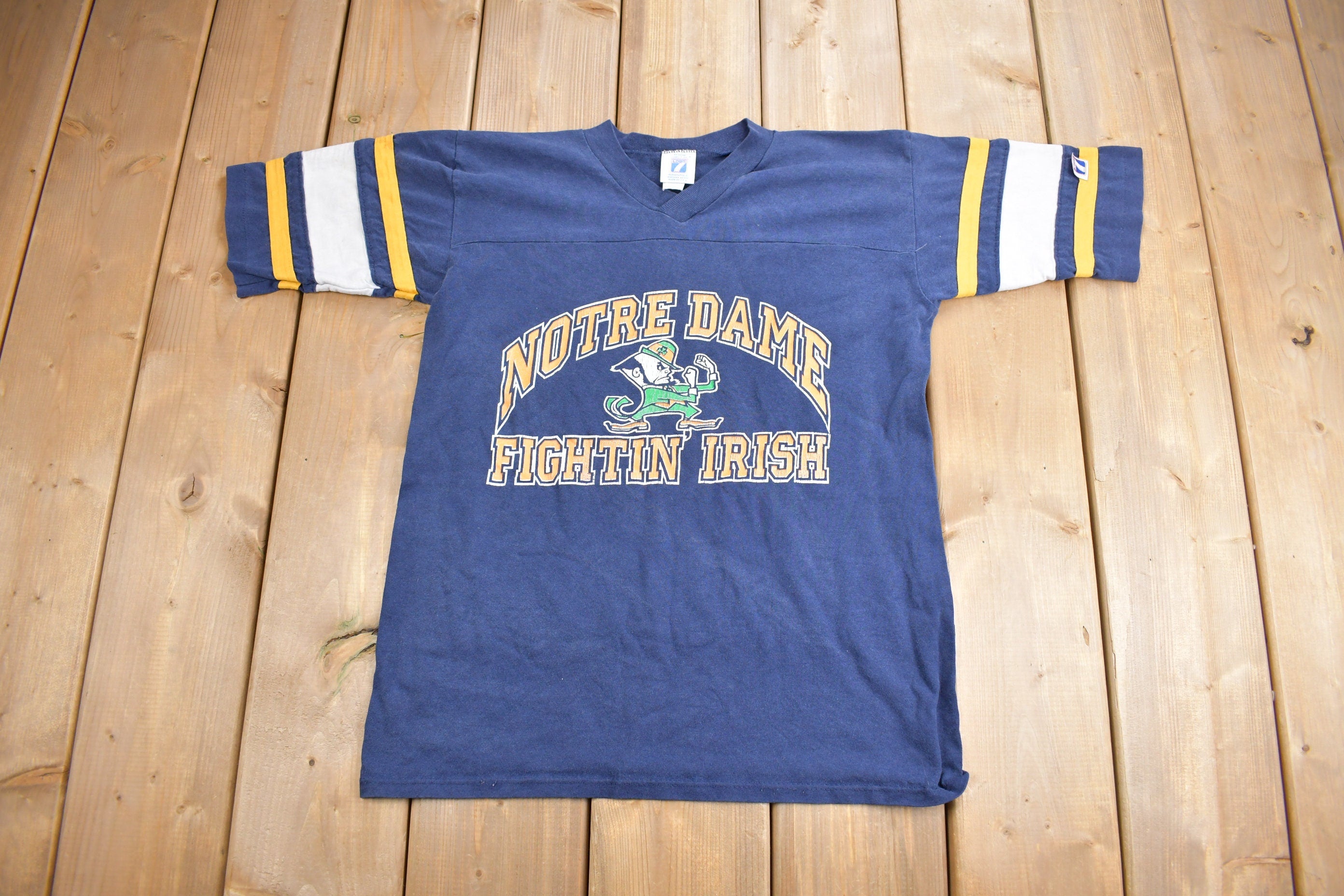 Vintage 1990s University Of Notre Dame Fighting Irish Collegiate Women's T-Shirt
