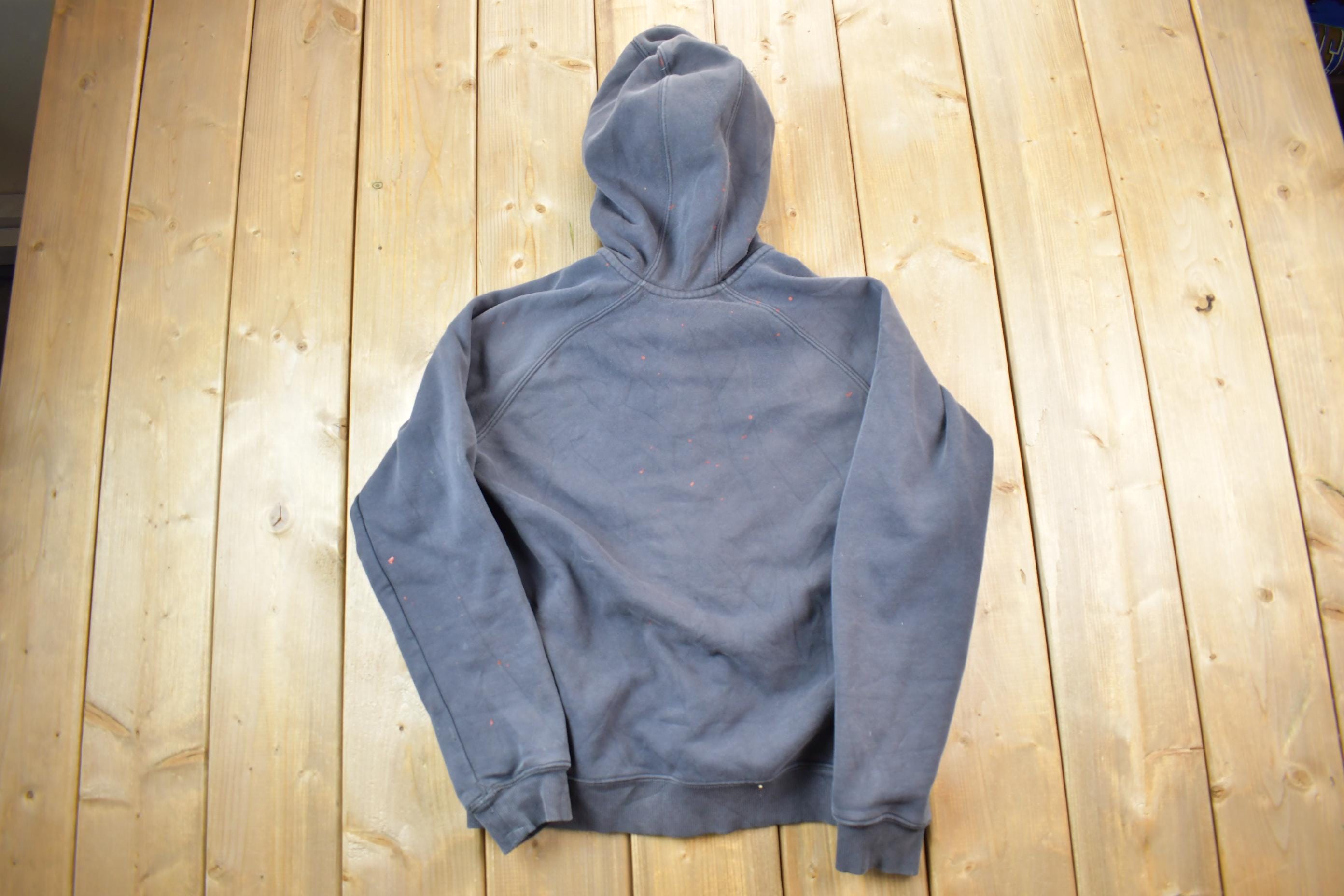 Vintage Distressed Carhartt Full Zip Hoodie Sweatshirt
