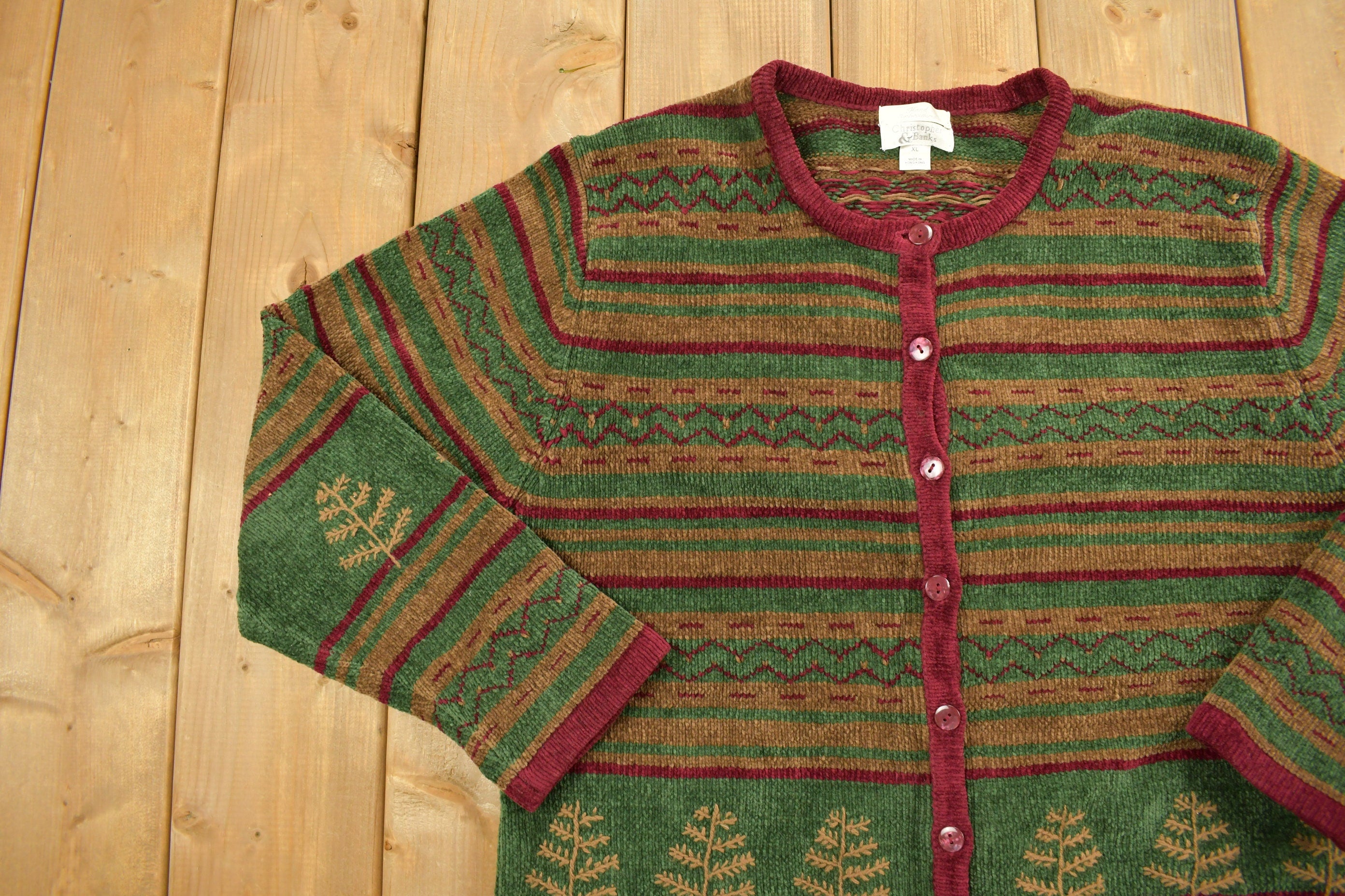 Vintage 1990s Christopher & Banks Cardigan Sweater