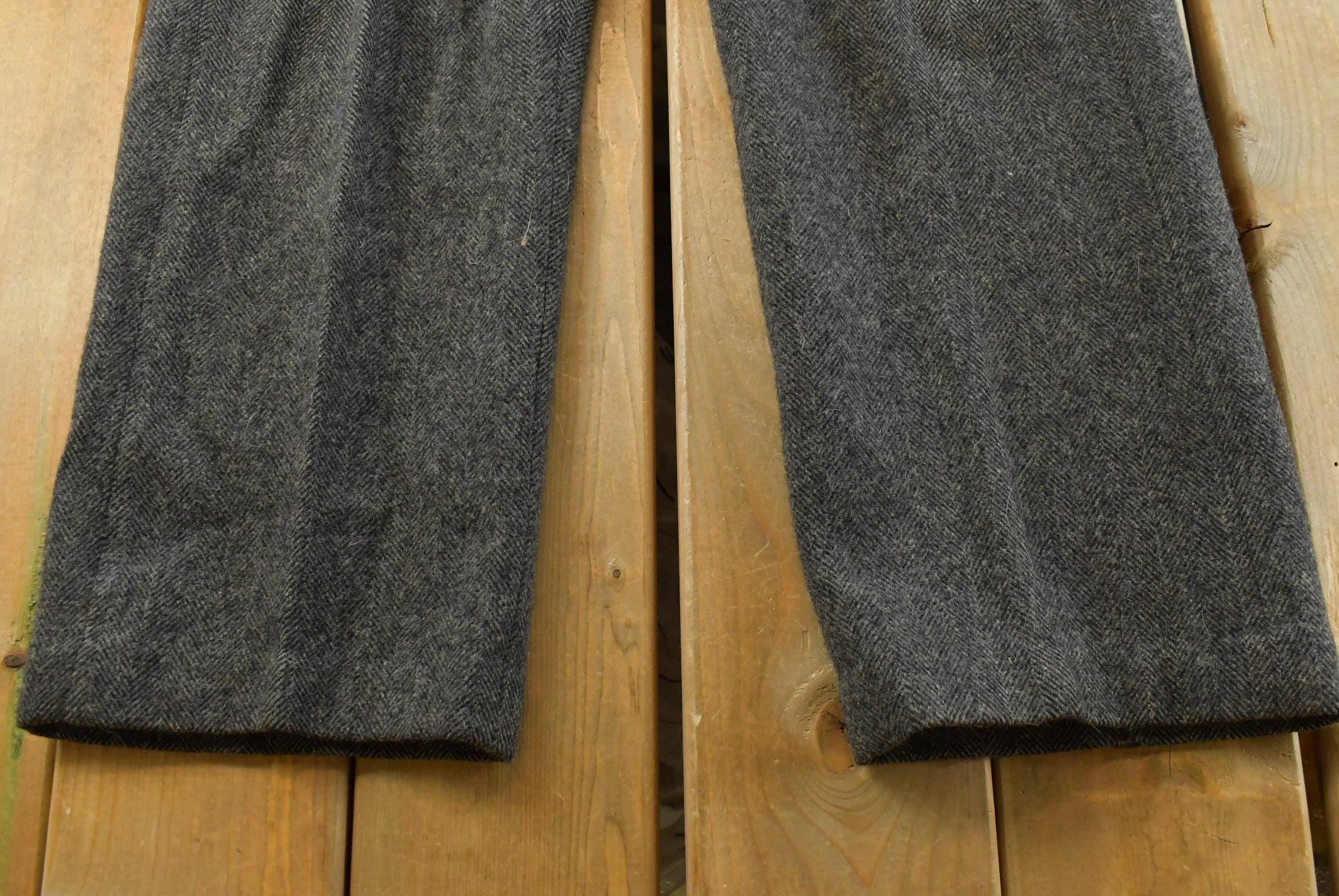 Vintage 1940s Woolrich Wool Trousers Pants Men's 32 x 28.5
