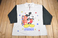Vintage 1990s Mickey Legends Collared Long Sleeve Shirt