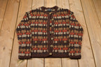 Vintage 1990s Abstract Knitted Sweater