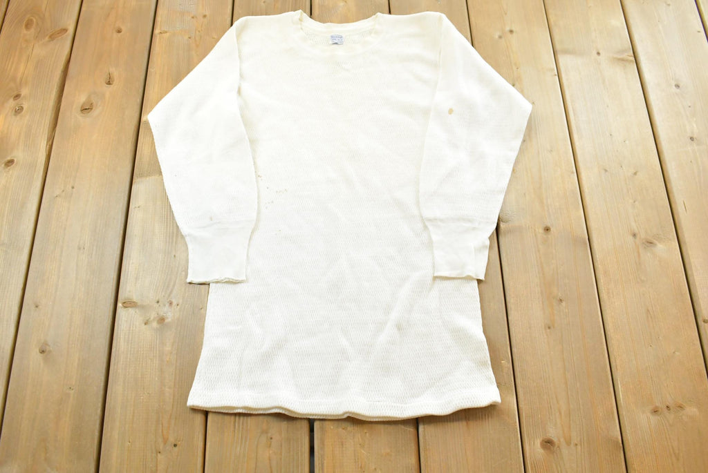 Vintage 1960s Sears Thermal Undershirt Mens S